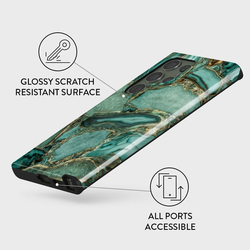 Ubud Jungle - Turquoise Samsung Galaxy S23 Ultra Case 7