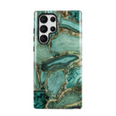 Ubud Jungle - Turquoise Samsung Galaxy S22 Ultra Case