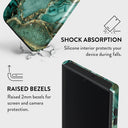 Ubud Jungle - Turquoise Samsung Galaxy S22 Ultra Case 8