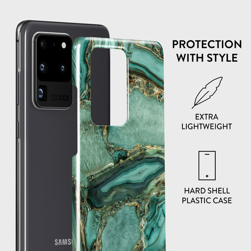 Ubud Jungle - Turquoise Samsung Galaxy S20 Ultra 4G / 5G Case 2