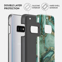 Ubud Jungle - Turquoise Samsung Galaxy S10E Case 6