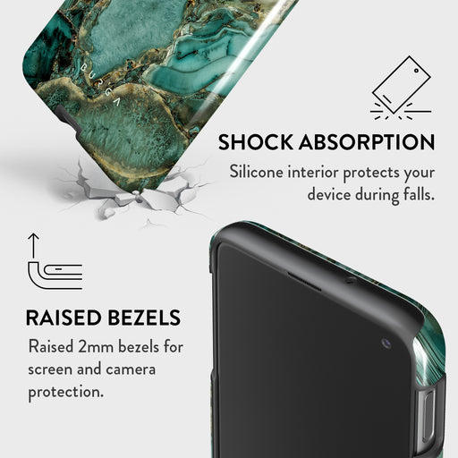 Ubud Jungle - Turquoise Samsung Galaxy S10E Case 8