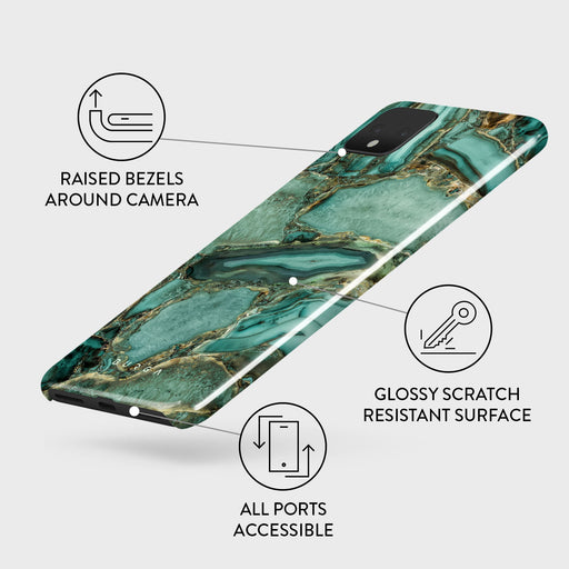 Ubud Jungle - Turquoise Google Pixel 4 Case 3