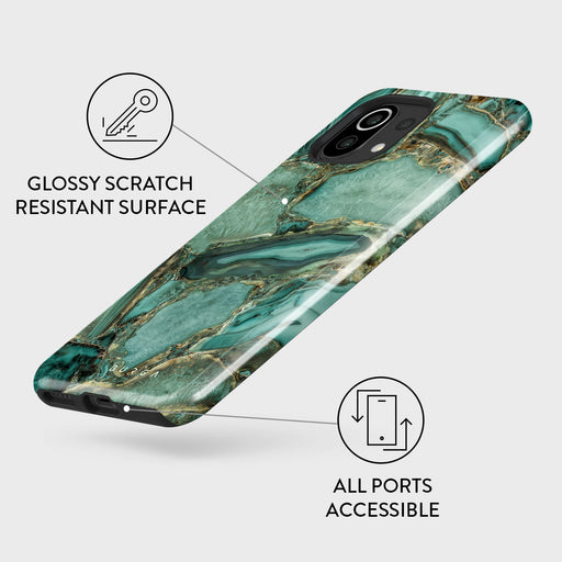 Ubud Jungle - Turquoise Xiaomi Mi 11 Lite 4G / 5G Case 3