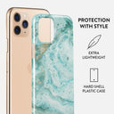 Uluwatu Waves - Teal iPhone 11 Pro Case 2