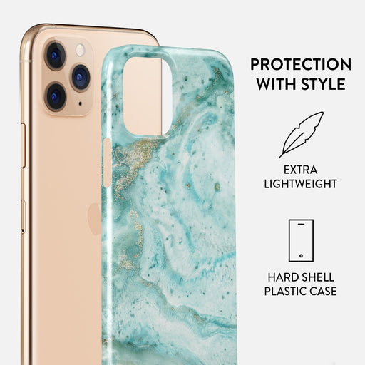 Uluwatu Waves - Teal iPhone 11 Pro Case 2
