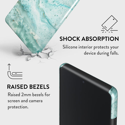 Uluwatu Waves - Teal Samsung Galaxy S10 Lite Case 8