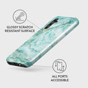 Uluwatu Waves - Teal Samsung Galaxy A14 5G Case 3