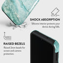 Uluwatu Waves - Teal Samsung Galaxy A14 5G Case 4