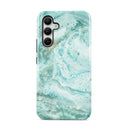 Uluwatu Waves - Teal Samsung Galaxy A54 Case 1