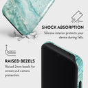 Uluwatu Waves - Teal Samsung Galaxy A54 Case 4