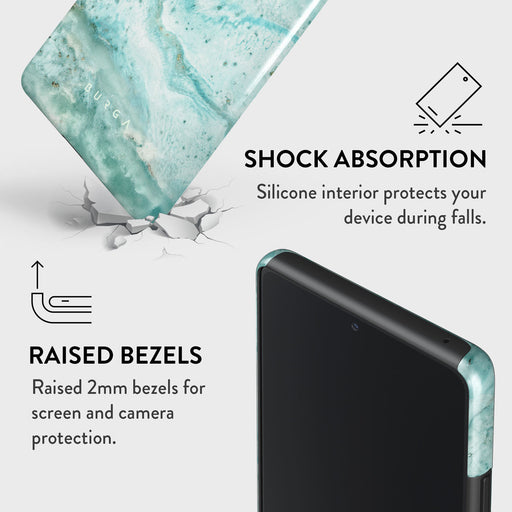 Uluwatu Waves - Teal Samsung Galaxy A52 / A52S 4G / 5G Case 4
