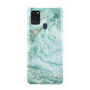 Uluwatu Waves - Teal Samsung Galaxy A21s 4G Case