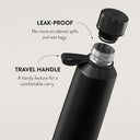 Pure Black - Water Bottle 2