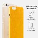 Canary Yellow - Snake Skin iPhone 6 / 6S Case 2