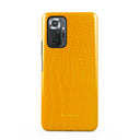 Canary Yellow - Snake Skin Xiaomi Redmi Note 10 Pro Case 1