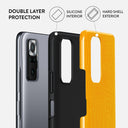 Canary Yellow - Snake Skin Xiaomi Redmi Note 10 Pro Case 2