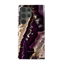 Purple Skies - Marble Samsung Galaxy S23 Ultra Case 5