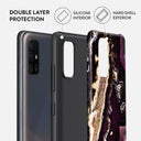 Purple Skies - Marble Samsung Galaxy A51 4G Case 6