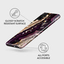 Purple Skies - Marble Samsung Galaxy A51 4G Case 7