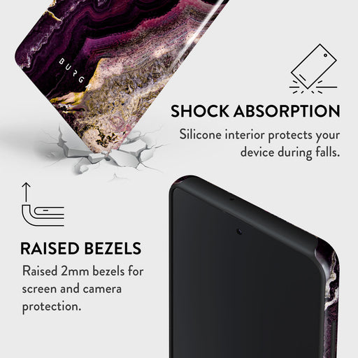 Purple Skies - Marble Samsung Galaxy A51 4G Case 8