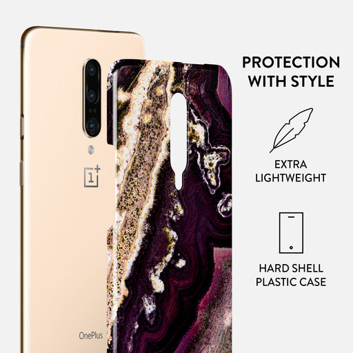 Purple Skies - Marble OnePlus 7 Pro / 7T Pro Case 2