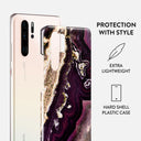 Purple Skies - Marble Huawei P30 Pro Case 2