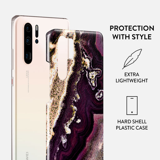 Purple Skies - Marble Huawei P30 Pro Case 2