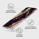 Purple Skies - Marble Huawei P30 Pro Case 3