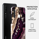 Purple Skies - Marble Huawei P30 Lite Case 2