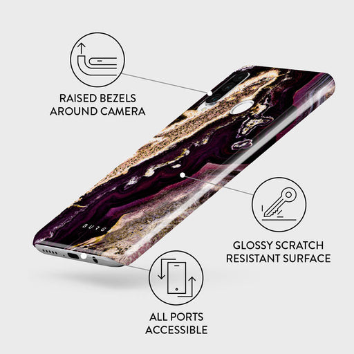 Purple Skies - Marble Huawei P30 Lite Case 3