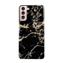 Make A Wish - Gold Marble Samsung Galaxy S21 Plus Case 1