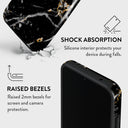 Make A Wish - Gold Marble Samsung Galaxy A34 Case 4