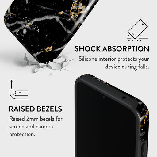 Make A Wish - Gold Marble Samsung Galaxy A34 Case 4