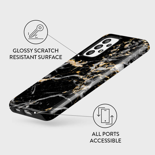 Make A Wish - Gold Marble Samsung Galaxy A53 Case 3