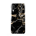 Make A Wish - Gold Marble Samsung Galaxy A70 Case