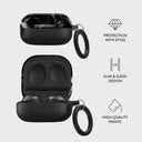 Make A Wish - Gold Marble Samsung Galaxy Buds Live Case 4