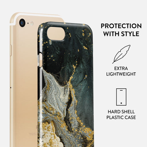 Northern Lights - Marble iPhone SE (2020) Case 2