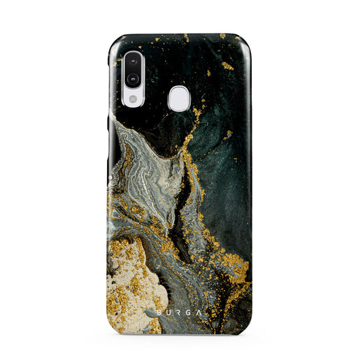Northern Lights - Marble Samsung Galaxy A40 Case 1