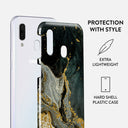 Northern Lights - Marble Samsung Galaxy A40 Case 2