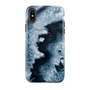 Frozen Lake - Gray Marble iPhone X / XS Case