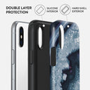Frozen Lake - Gray Marble iPhone X / XS Case 6