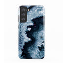 Frozen Lake - Gray Marble Samsung Galaxy S21 FE Case 1