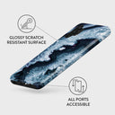 Frozen Lake - Gray Marble Samsung Galaxy A32 5G Case 3