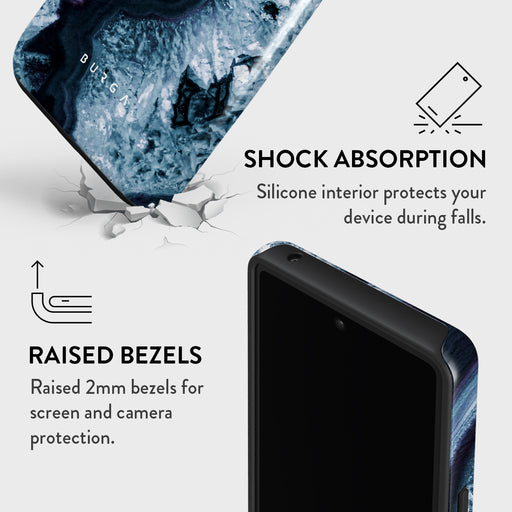 Frozen Lake - Gray Marble Google Pixel 7 Case 4