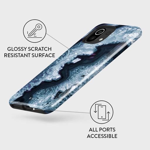 Frozen Lake - Gray Marble Xiaomi Mi 11 Lite 4G / 5G Case 3