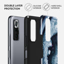 Frozen Lake - Gray Marble Xiaomi Redmi Note 10 Pro Case 2