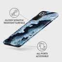 Frozen Lake - Gray Marble Xiaomi Redmi Note 10 Pro Case 3