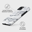 White Winter - Classy Marble iPhone 13 Mini Case 7