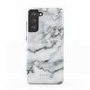 White Winter - Classy Marble Samsung Galaxy S21 FE Case 1